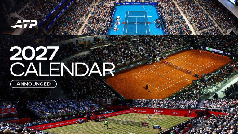 Calendario ATP 2027: así será la temporada 2027 del circuito masculino