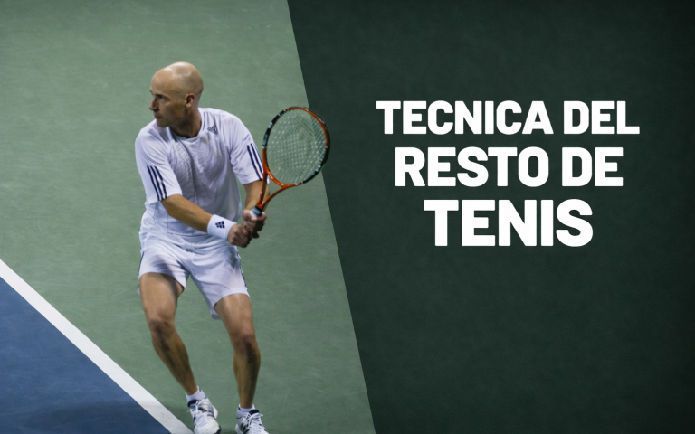 El golpe del resto en el tenis: guía completa para principiantes