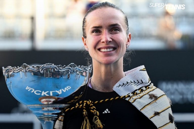 Campeona del WTA 250 de Auckland 2026: Elina Svitolina vuelve a reinar en pista dura
