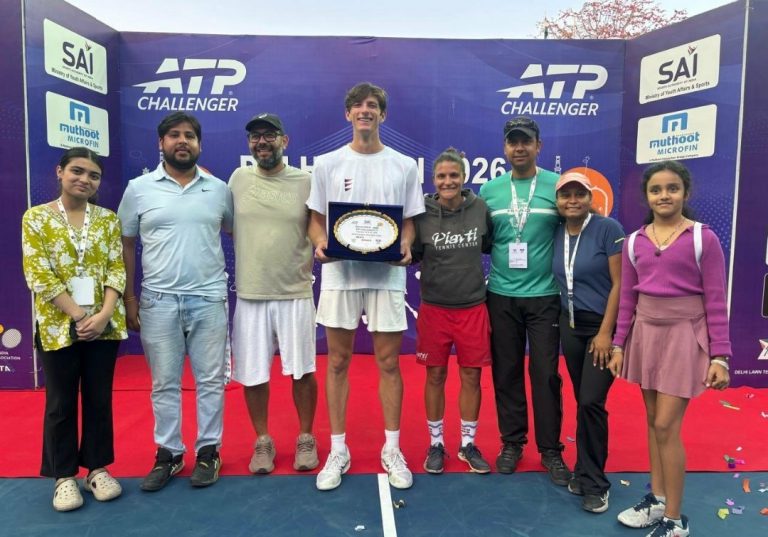 Campeón del ATP Challenger 75 de Nueva Delhi 2026: Stefanos Sakellaridis