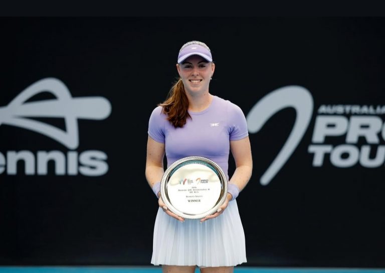 Campeona del ITF W75 de Brisbane 2026: Talia Gibson conquista el título sin ceder un set