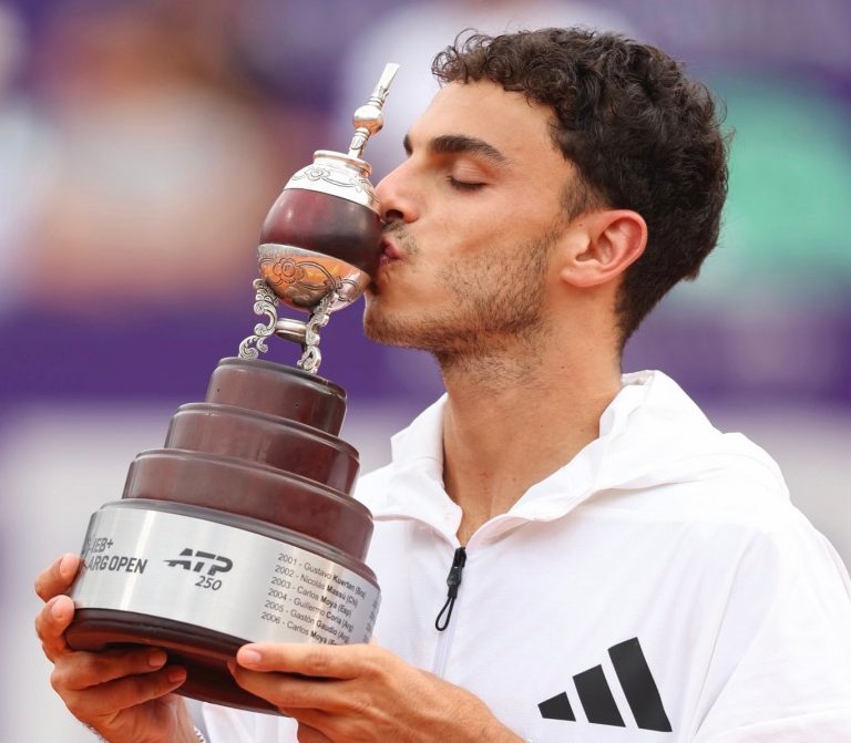 Campeón del ATP 250 Buenos Aires 2026: Francisco Cerúndolo es profeta en su tierra