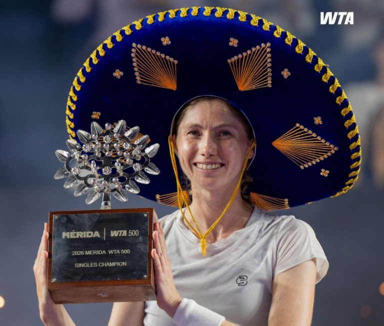 Campeona del WTA 500 de Mérida 2026: Cristina Bucsa doblete histórico y salto al Top 31