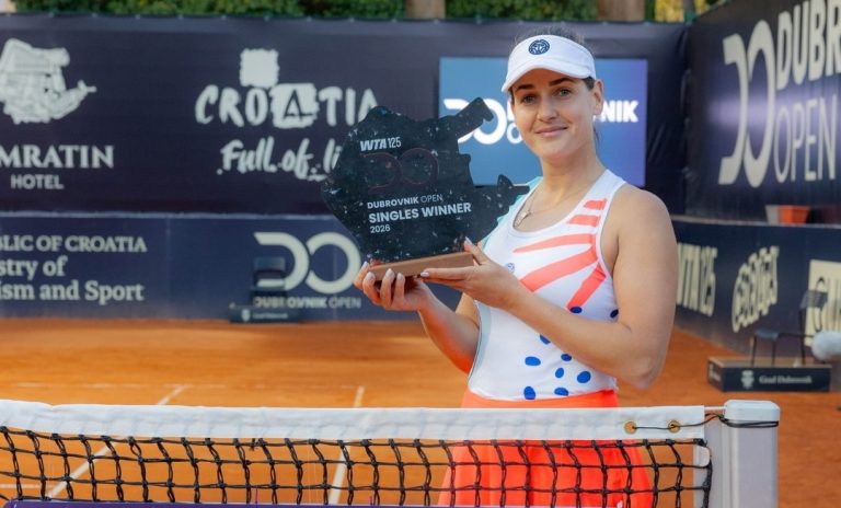 Campeona del WTA 125 Dubrovnik 2026: Andrea Lázaro García tras una gran remontada