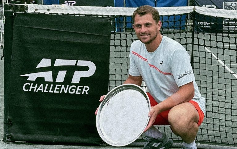 Campeón del ATP Challenger 75 Tallahassee 2026: Clément Tabur gana tras la retirada de Reis da Silva