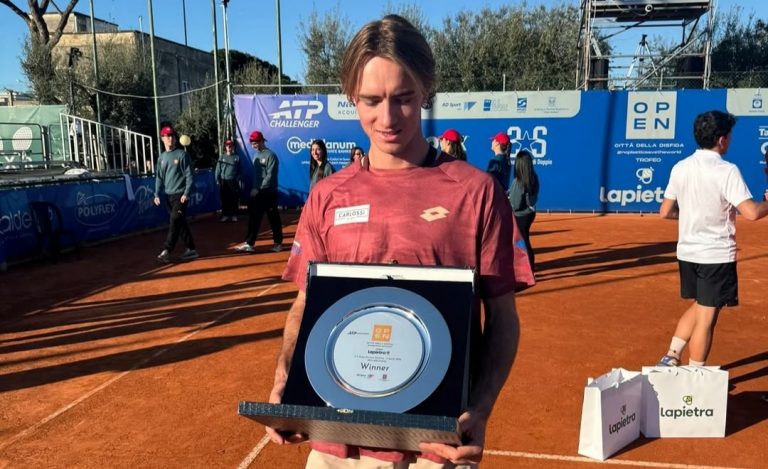 Campeón del ATP Challenger 75 de Barletta 2026: Lukas Neumayer gana su primer titulo importante