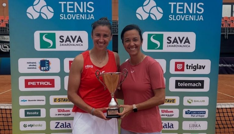 Campeona del ITF W75 Portorož 2026: Sara Sorribes Tormo que vulva a ganar tras su vuelta