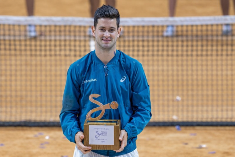 Campeón del ATP Challenger 75 de San Luis Potosí 2026: Nicolás Mejía gana tras una gran final jugada
