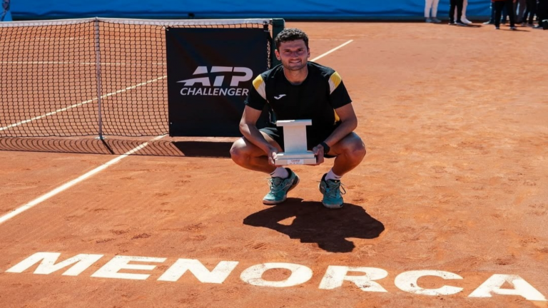 Campeón del ATP Challenger 100 de Menorca 2026: Raúl Brancaccio vuelve al Top 300