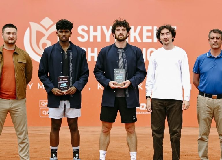 Campeón del ATP Challenger 50 de Shymkent II 2026: Buvaysar Gadamauri gana su primer titulo Challenger