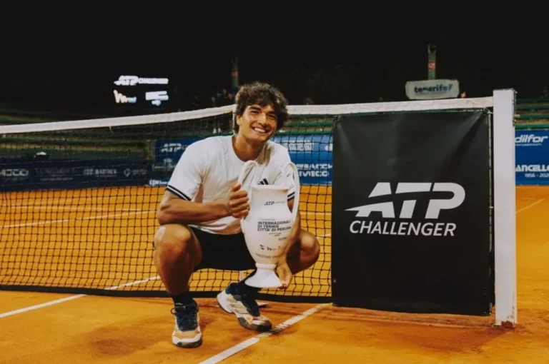 Campeón del ATP Challenger 125 de Perugia 2026: Henrique Rocha y suma el cuarto título Challenger de su carrera