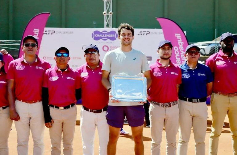 Campéon del ATP Challenger 50 de Quito 2026: Matheus Pucinelli de Almeida y suma el 2º título Challenger de su carrera