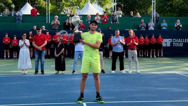 Campeón del ATP Challenger 75 de Granby 2026: Aleksandar Vukic conquista su tercer título Challenger