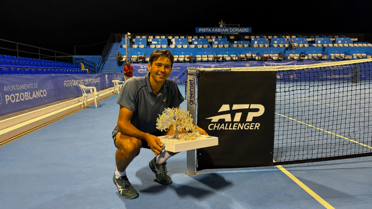 Campeón del ATP Challenger 75 de Pozoblanco 2026: Chris Rodesch en una final épica