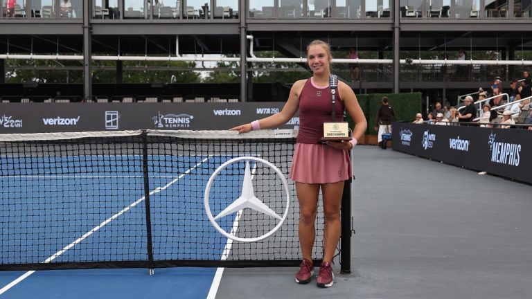 Campeona del WTA 250 de Memphis 2026: Kristina Liutova y levanta el primer título WTA de su carrera