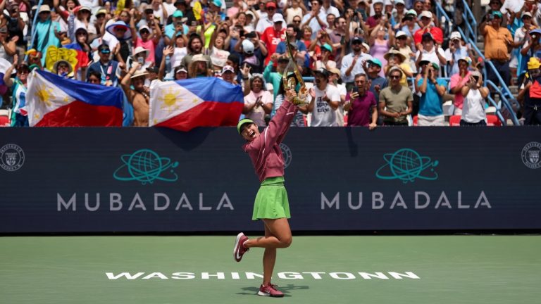 Campeona del WTA 500 de Washington 2026: Alexandra Eala conquista su primer título WTA y hace historia para Filipinas