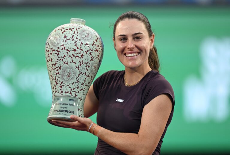 Campeona del WTA 250 de Seúl 2026: Kimberly Birrell y gana su primer título WTA