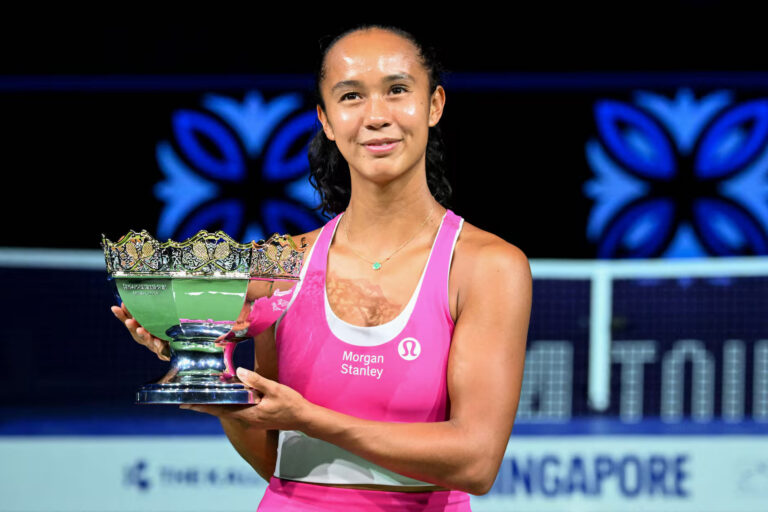 Campeona del WTA 500 de Singapur 2026: Leylah Fernández tras derrotar a Talia Gibson