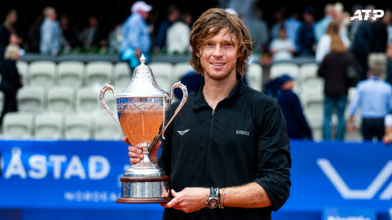 Campeón del ATP 250 de Bastad 2026: Andrey Rublev y levanta el primer título ATP de su temporada