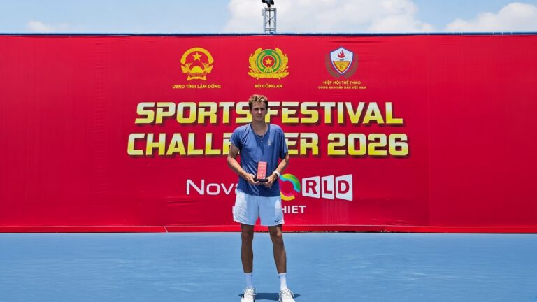 Campeón del ATP Challenger 50 de Phan Thiet III 2026: Ilia Simakin y gana por segunda vez en Vietnam