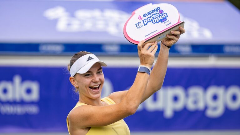 Campeona del WTA 125 de Oporto 2026: Maria Timofeeva y suma su tercer título del año