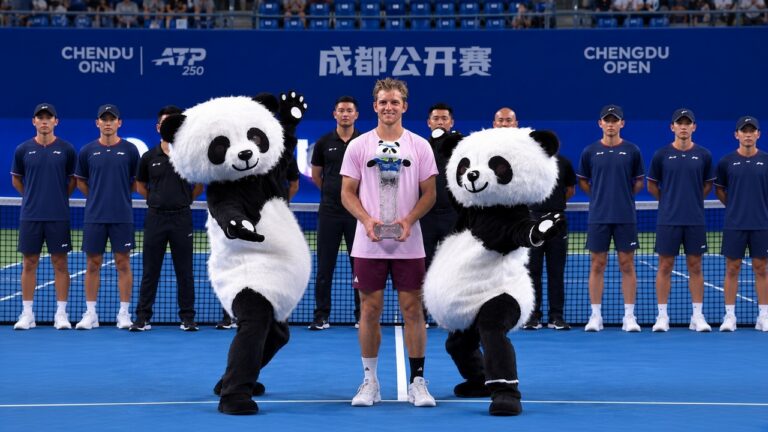 Campeón del ATP 250 de Chengdú 2026: Alejandro Davidovich Fokina y gana el segundo titulo del año