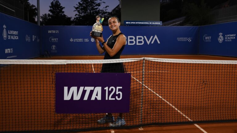 Campeona ddel WTA 125 de Valencia 2026: Clara Burel tras remontar a Alicia Herrero Liñana