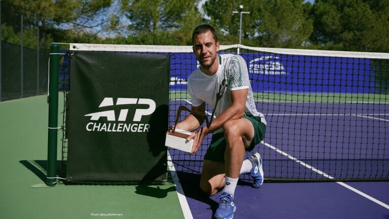 Campeón del ATP Challenger 100 de Villena 2026: Laslo Djere tras una semana perfecta del esloveno
