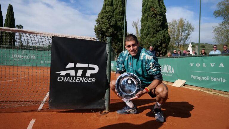 Campeón del ATP Challenger 50 de Florencia 2026: Filippo Romano gana su primer gran titulo