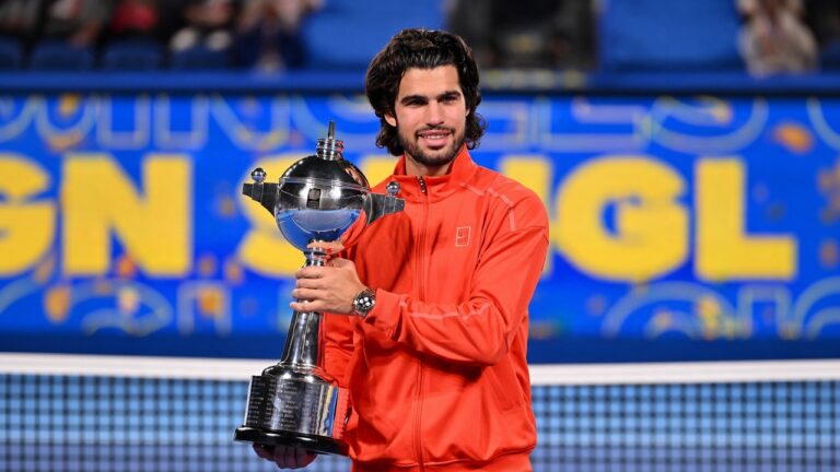 Campeón del ATP 500 de Tokio 2026: Carlos Alcaraz gana tras su larga lesión y repite en Tokio